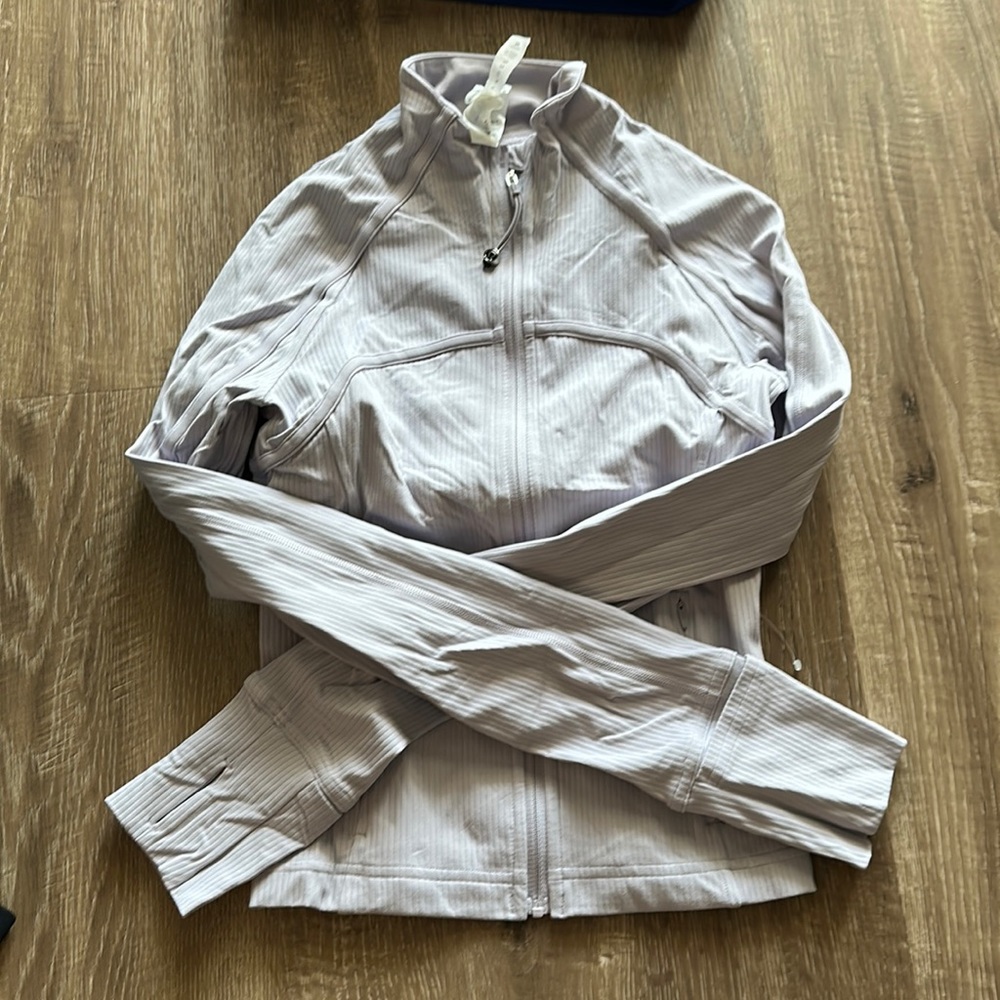 Lululemon cropped ribbed define jacket
